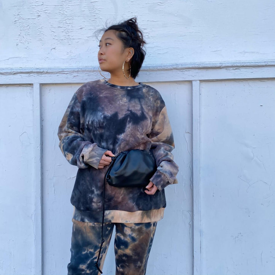 BENNY Tie Dye Crewneck Sweatshirt