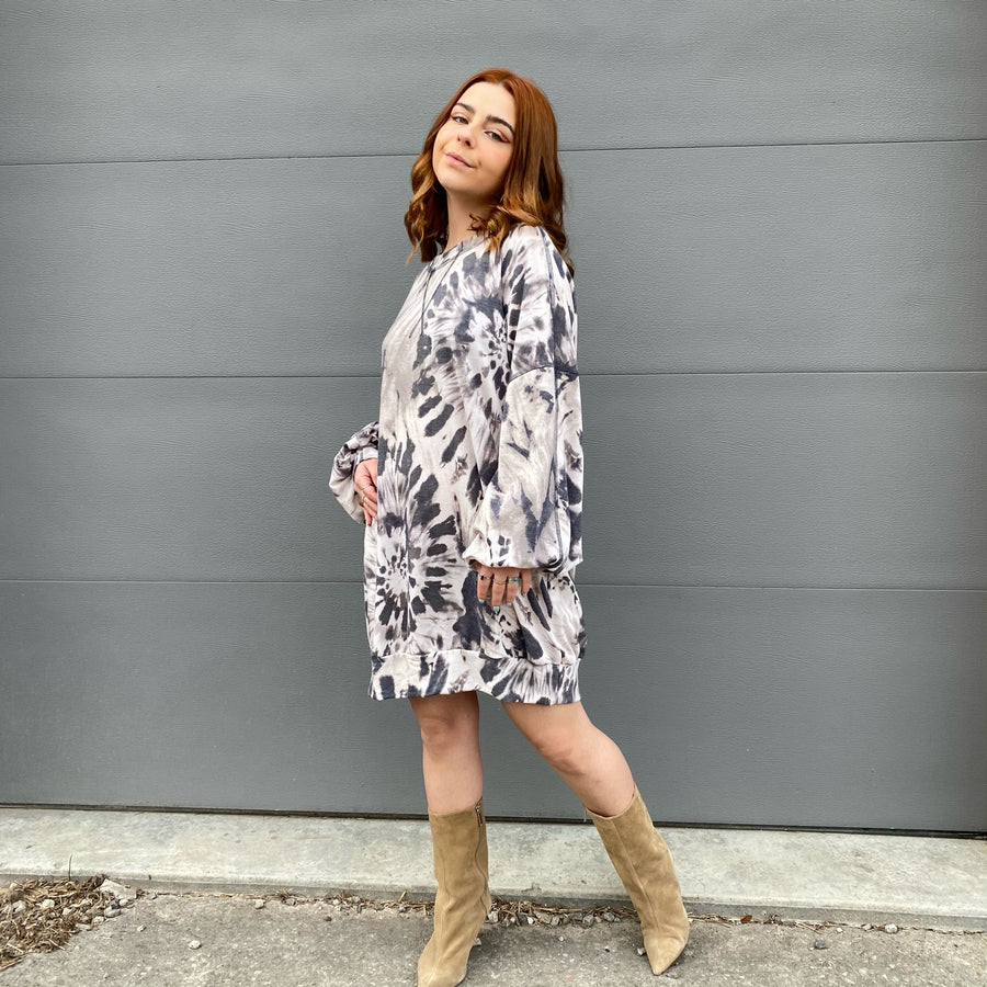 ALOYSE Tie Dye Dress