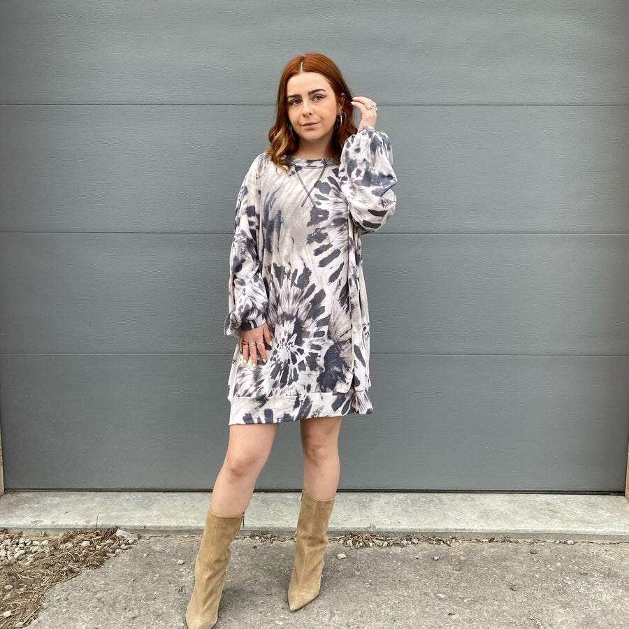 ALOYSE Tie Dye Dress