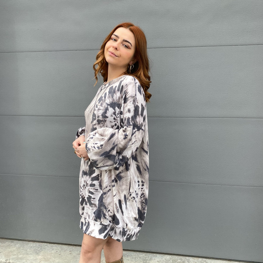 ALOYSE Tie Dye Dress