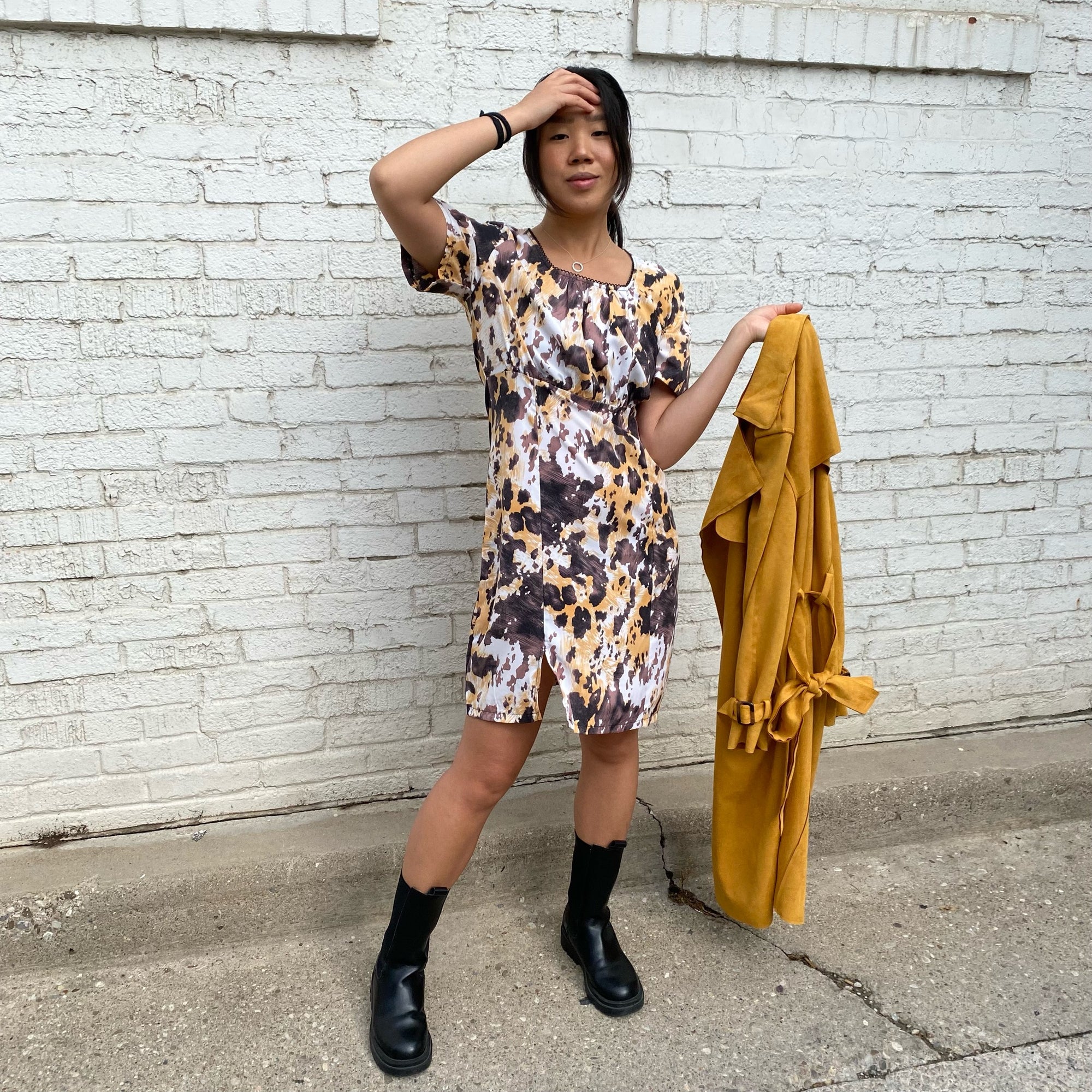 SEVILLE Print Dress