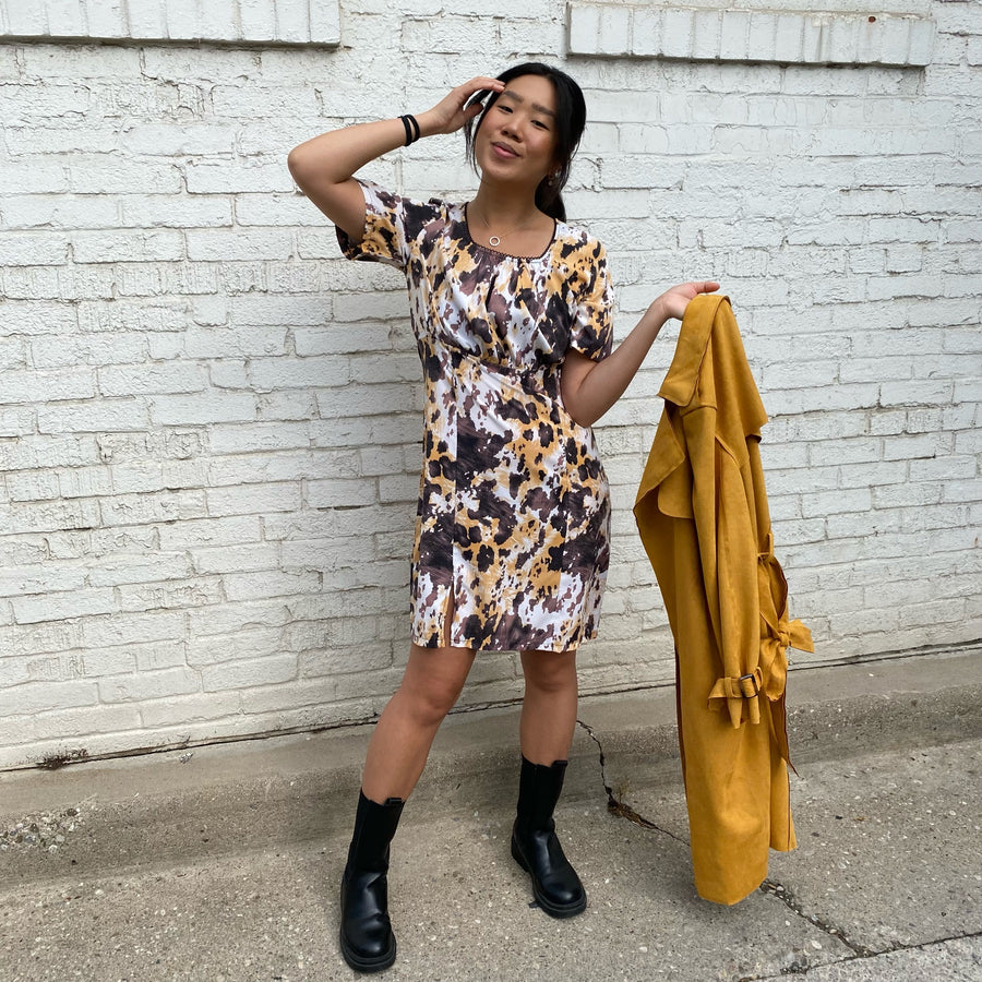 SEVILLE Print Dress