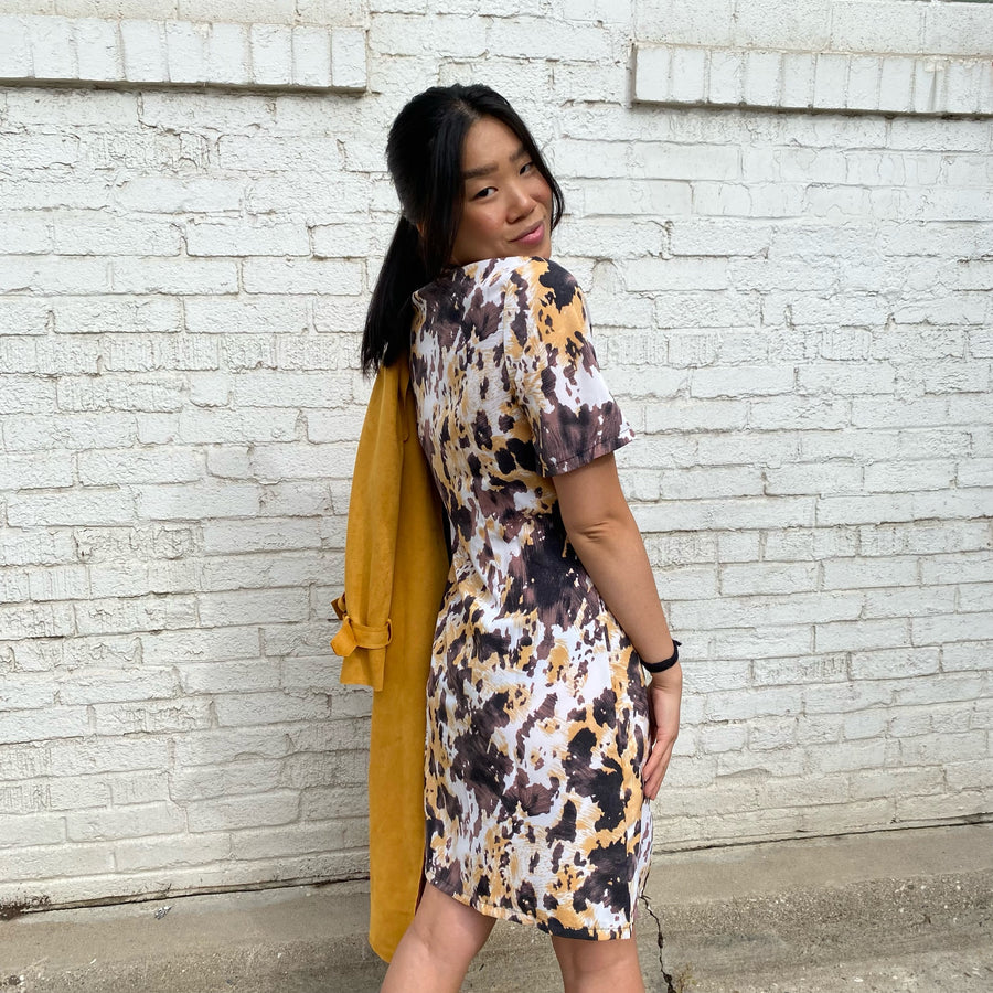SEVILLE Print Dress