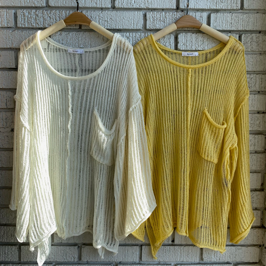 DEL SOL Loose Knit Sweater