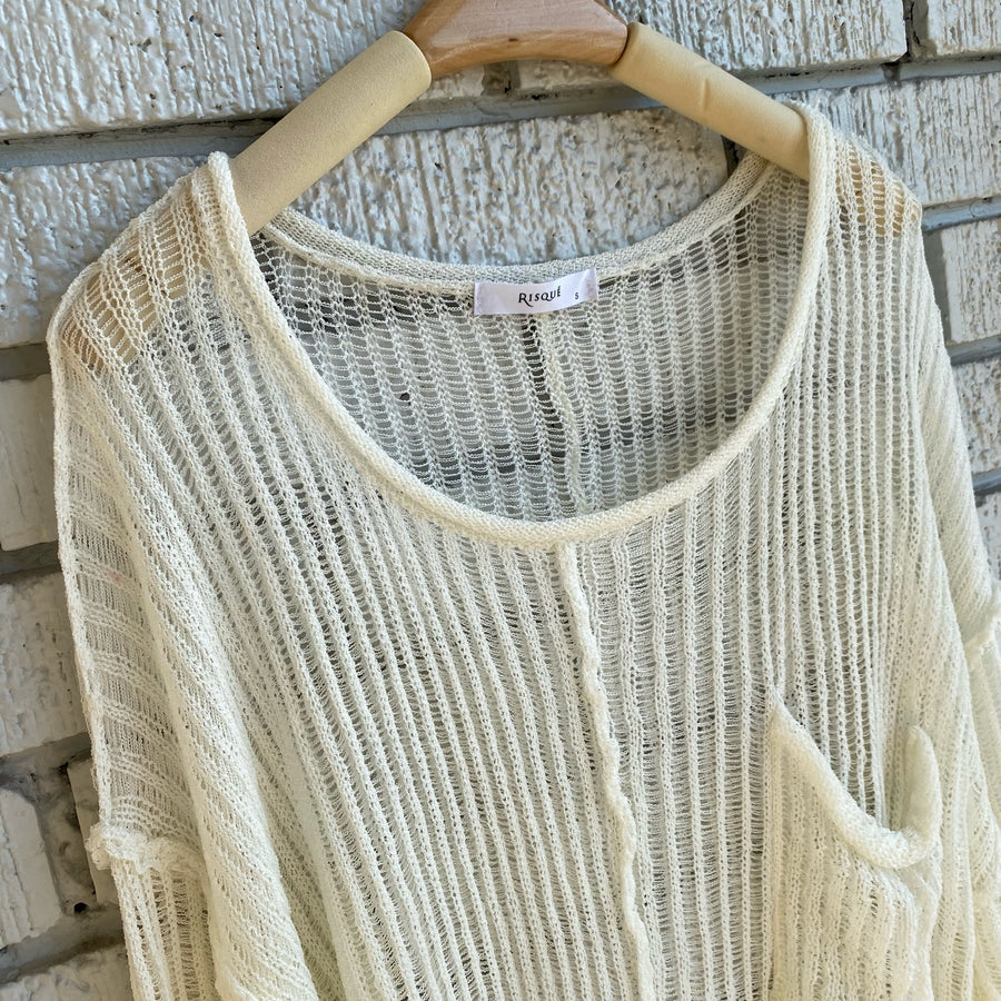 DEL SOL Loose Knit Sweater