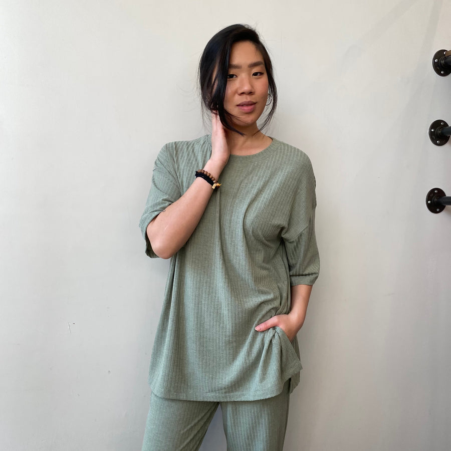 GETAWAY Rib Top