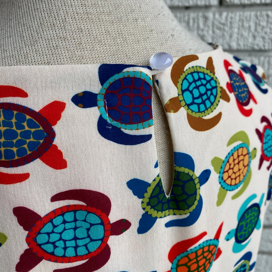 TURTLE CROSSING Mini Dress