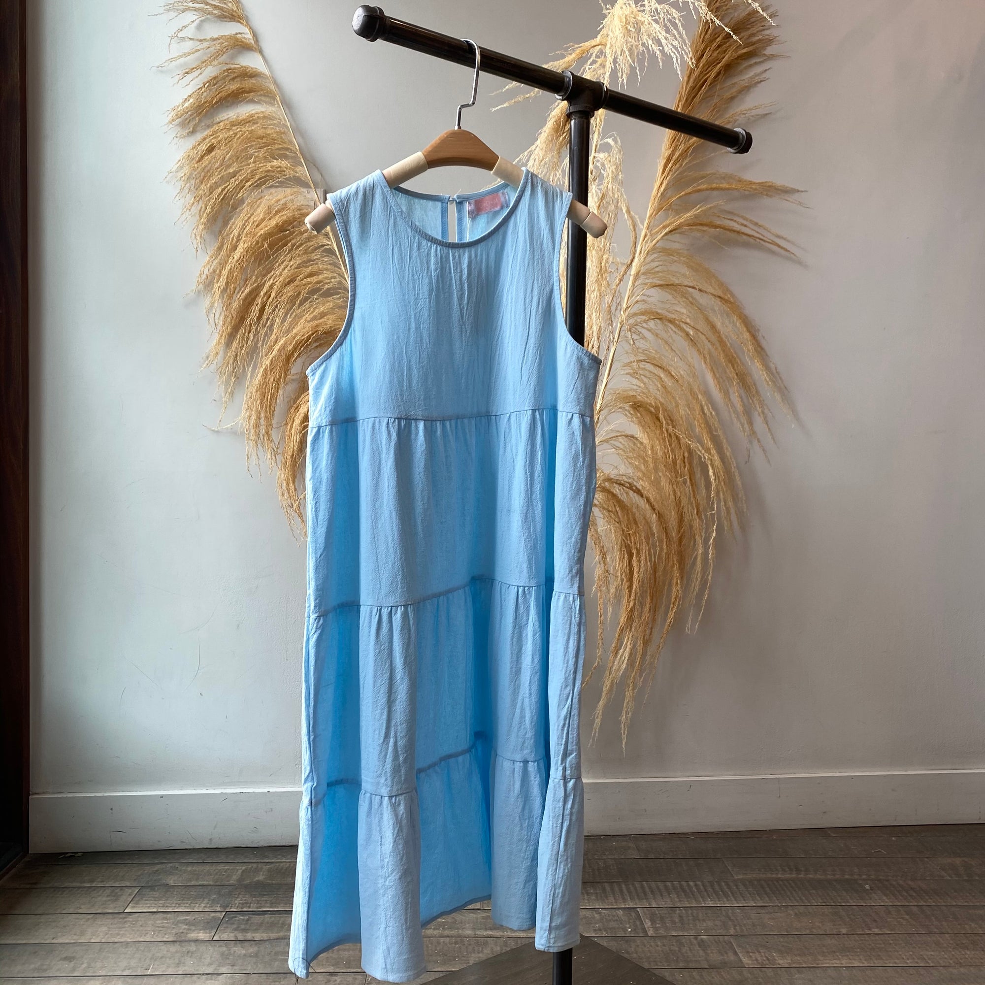 JAMILA Tiered Midi Dress
