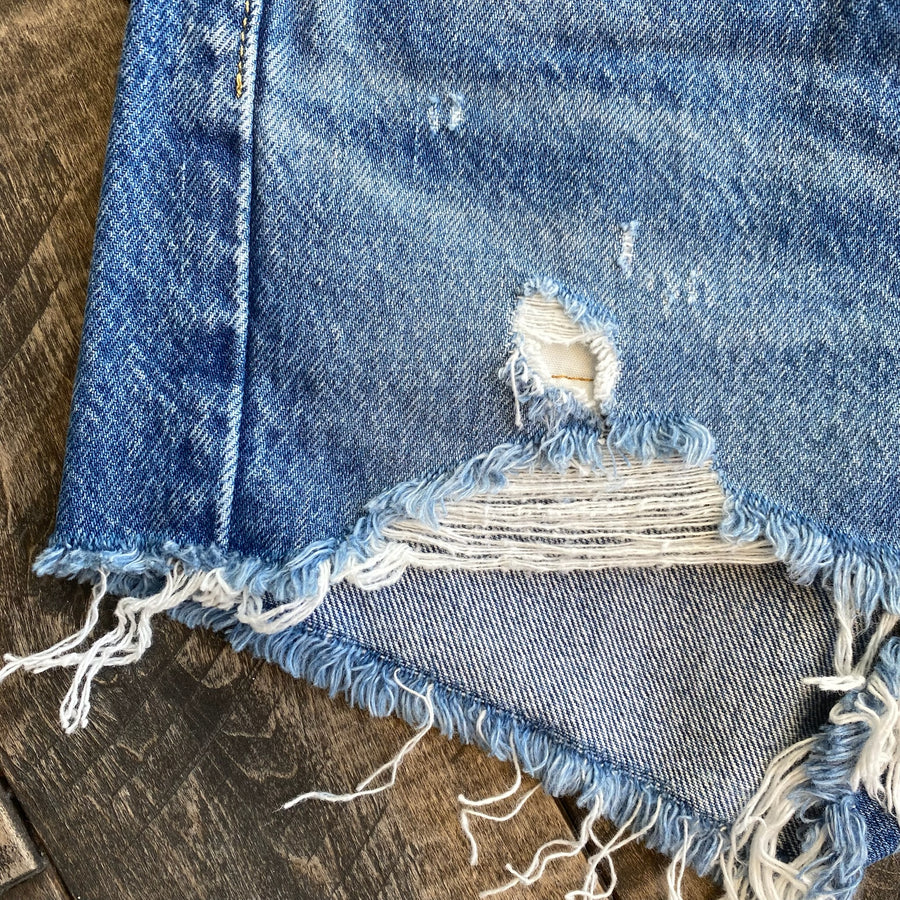 LEVI'S Distressed 501 Shorts