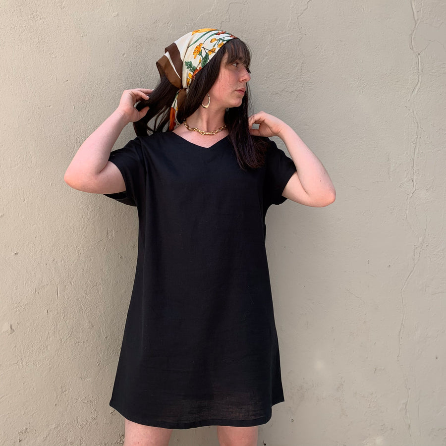 SIMONE Linen Dress
