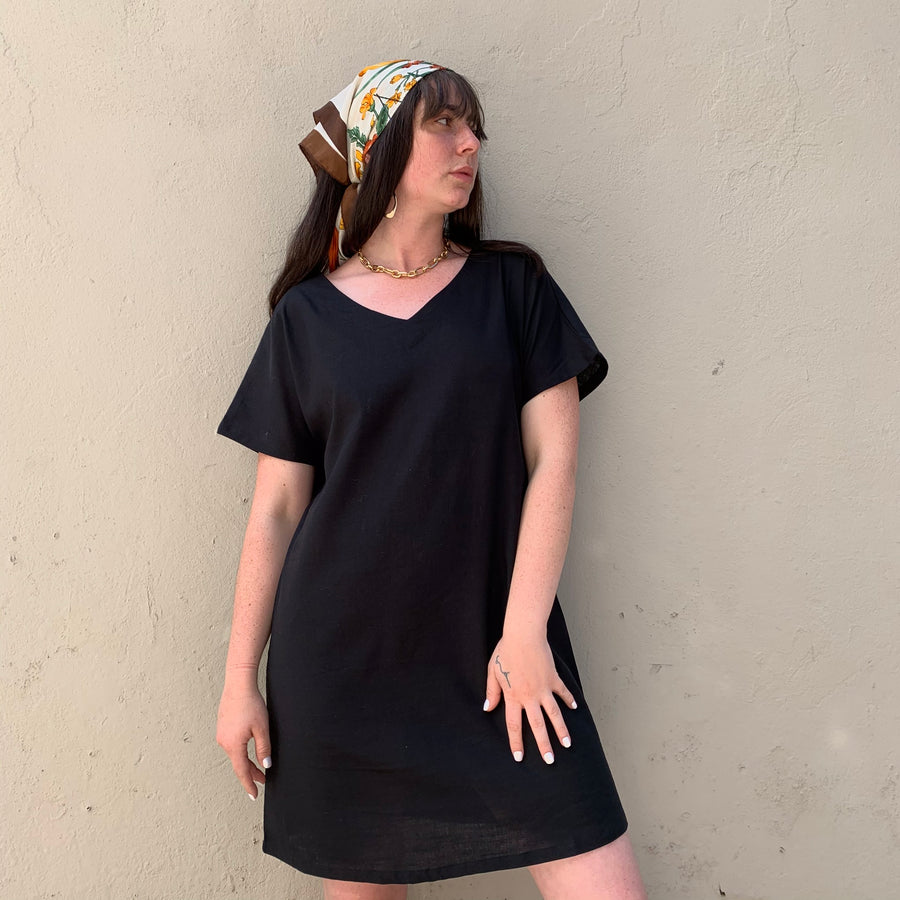 SIMONE Linen Dress