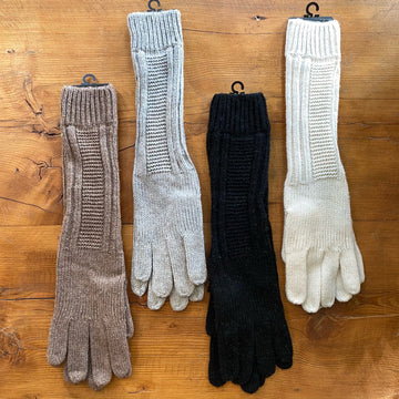 ALBA Long Knit Gloves