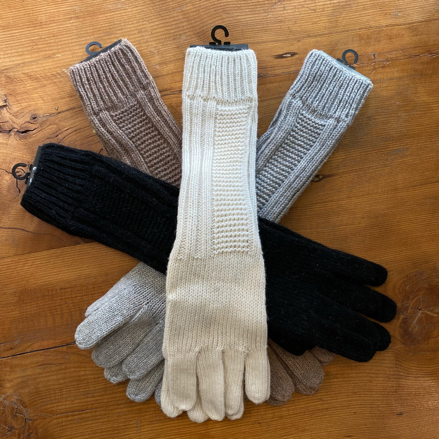 ALBA Long Knit Gloves