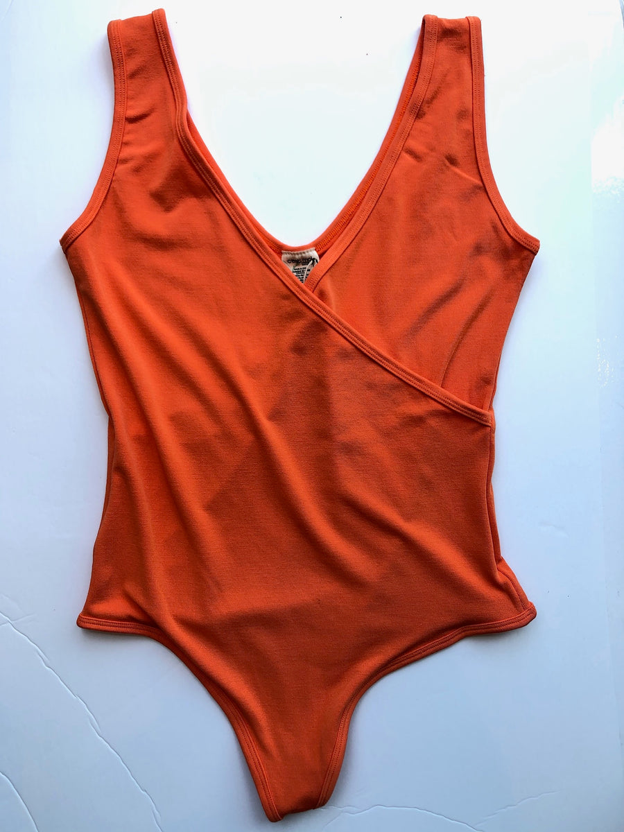 Bamboo Sleeveless Wrap Bodysuit