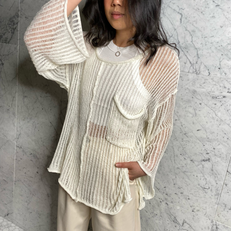 DEL SOL Loose Knit Sweater