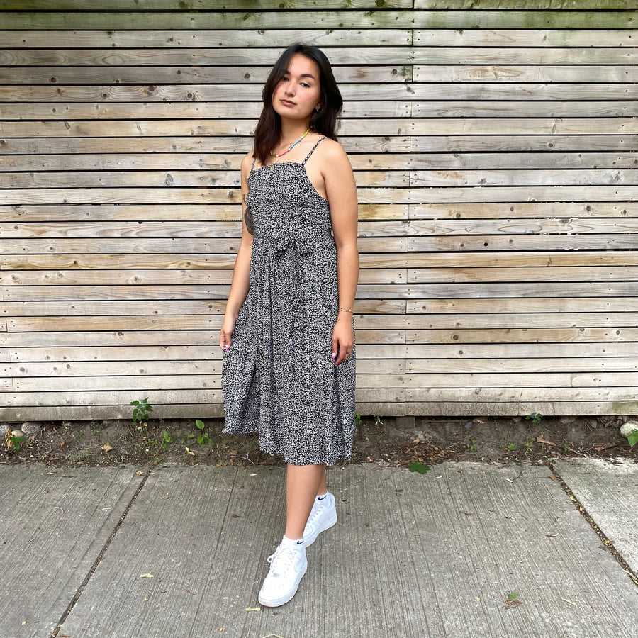 VERNAZZA Floral Midi Dress