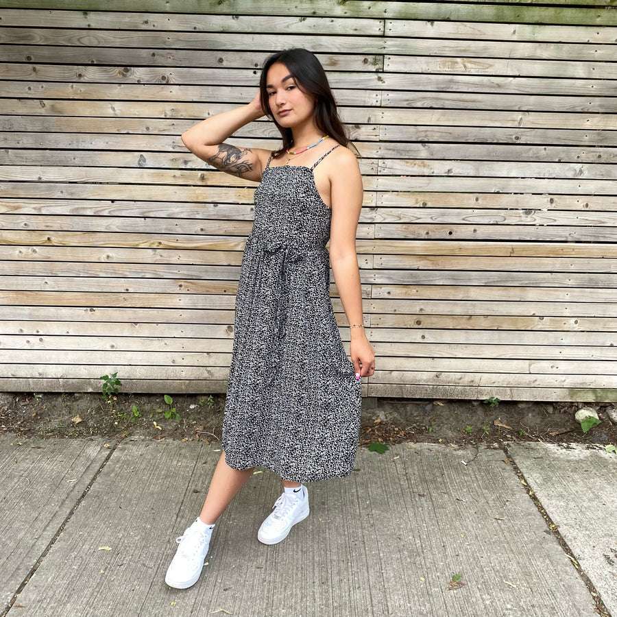 VERNAZZA Floral Midi Dress