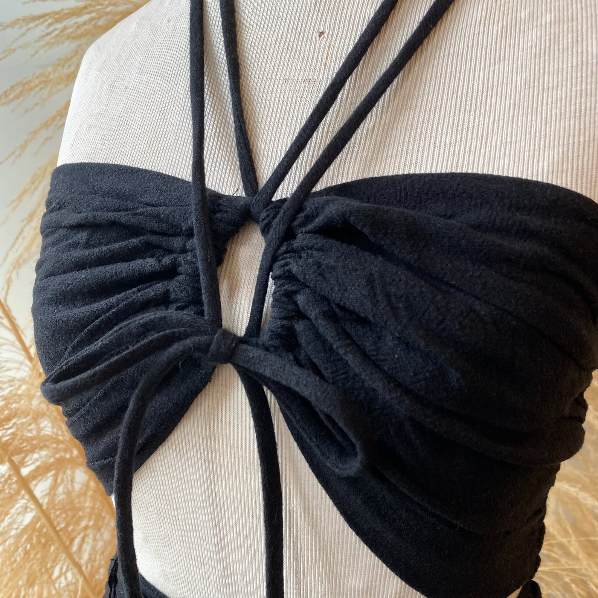 ISADORA Halter Bra Top