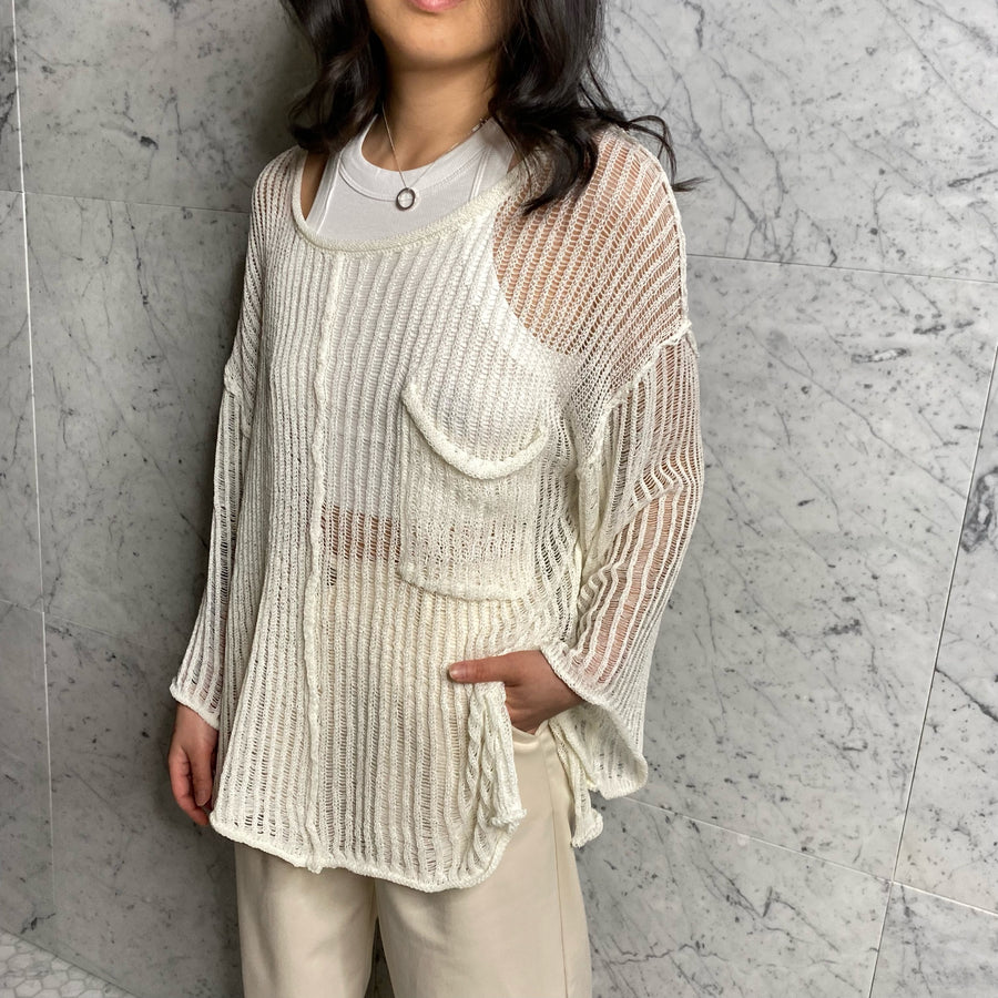 DEL SOL Loose Knit Sweater