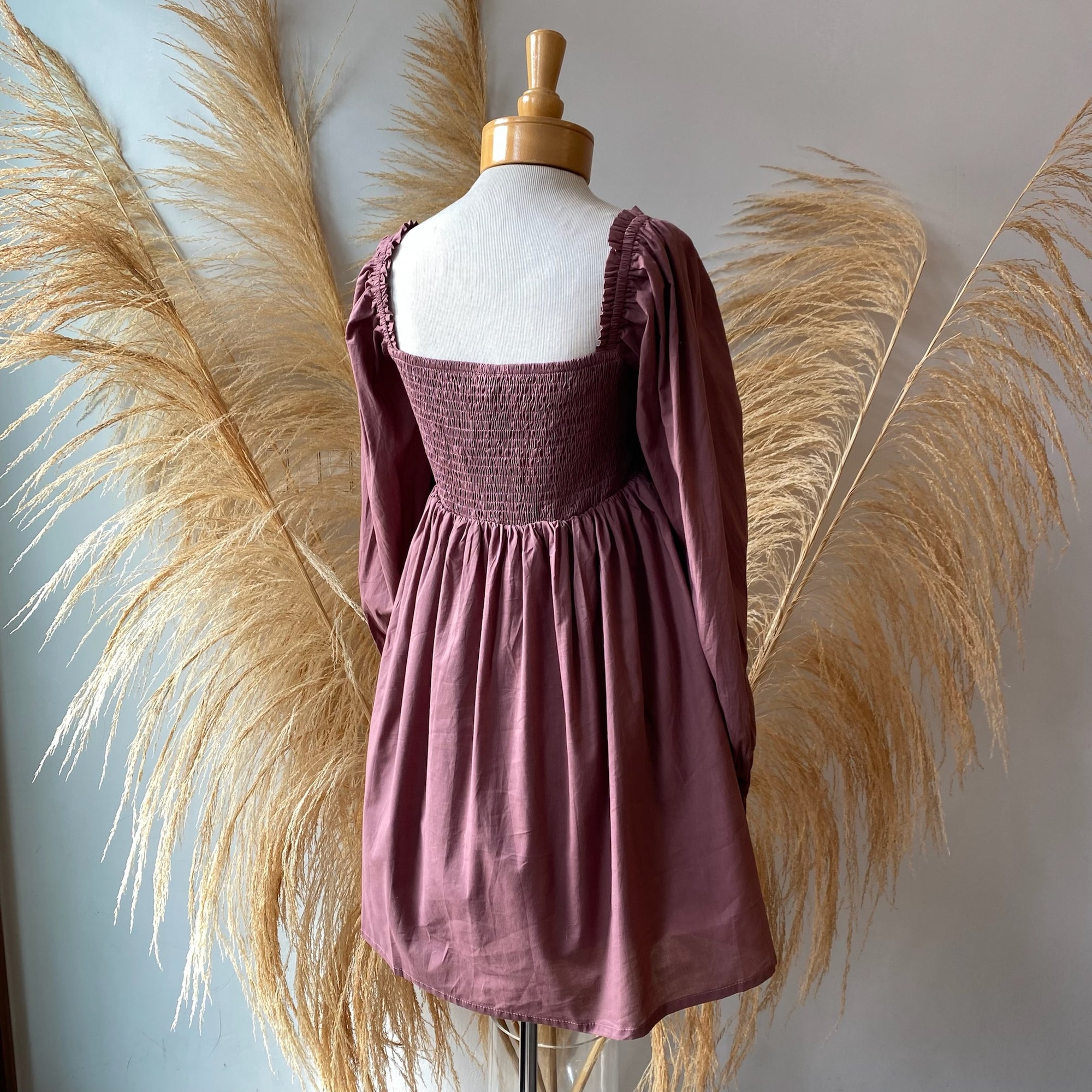 FINN Smocking Mini Dress