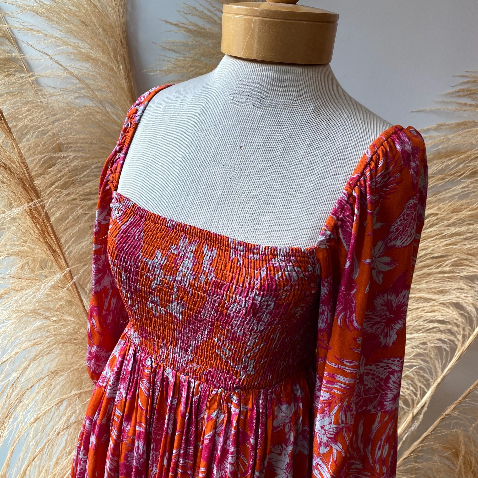 ROUX Floral Print Dress