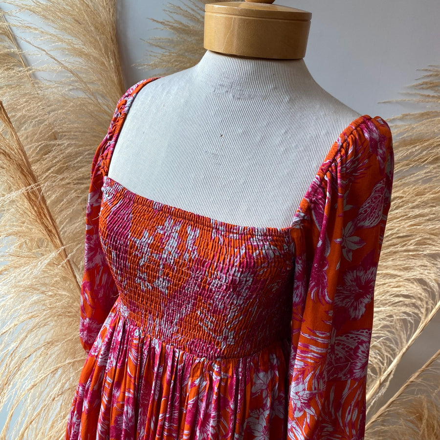 ROUX Floral Print Dress