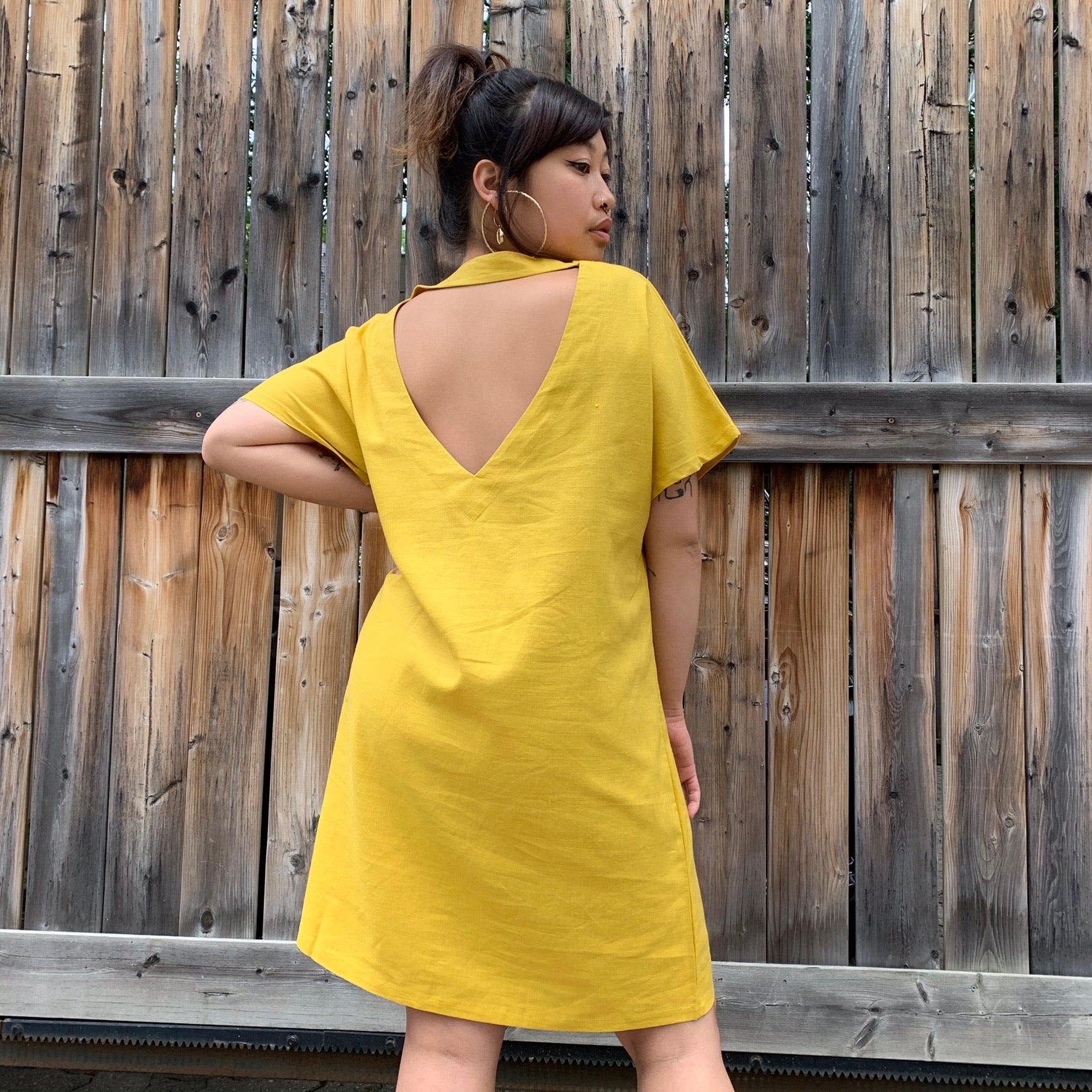 SIMONE Linen Dress