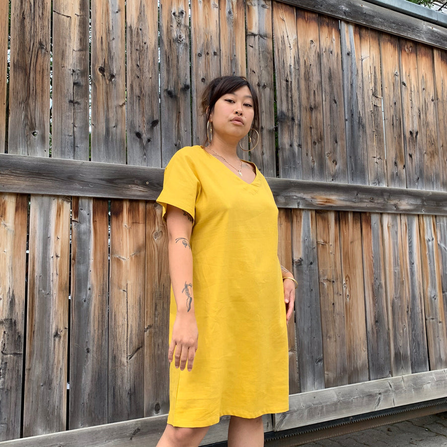 SIMONE Linen Dress