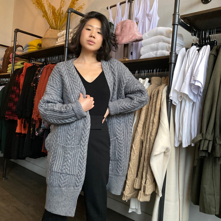 MONROE Cable Cardigan