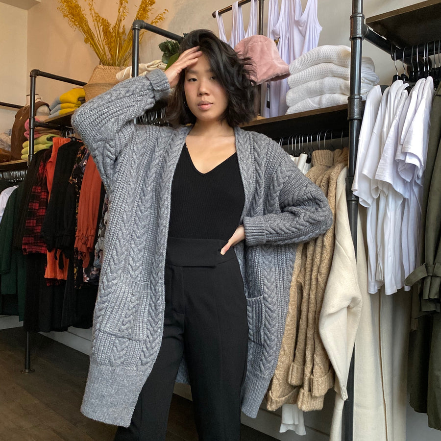 MONROE Cable Cardigan