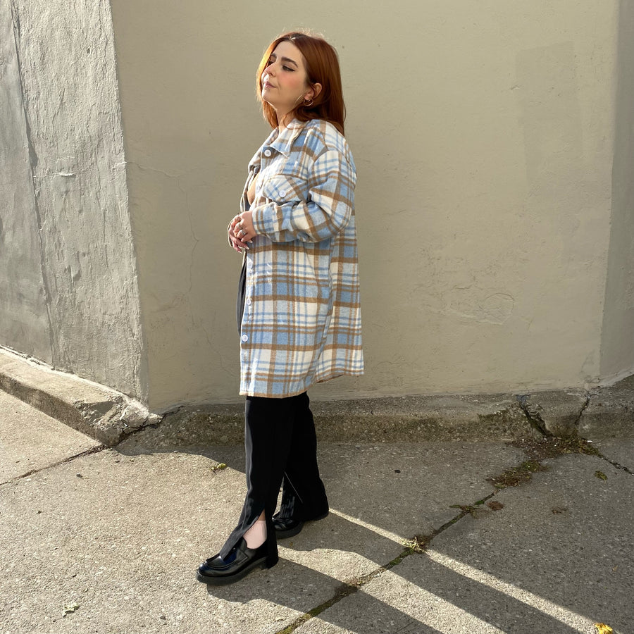 WINNIE Plaid Shacket