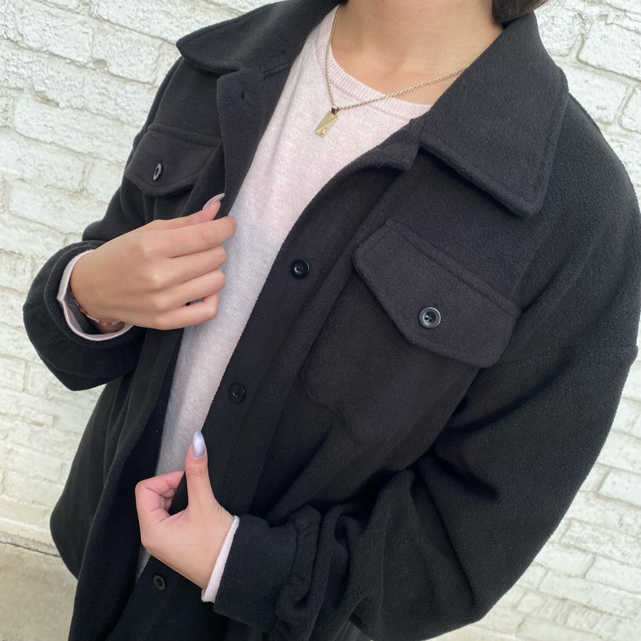 BLAZE Sherpa Shacket