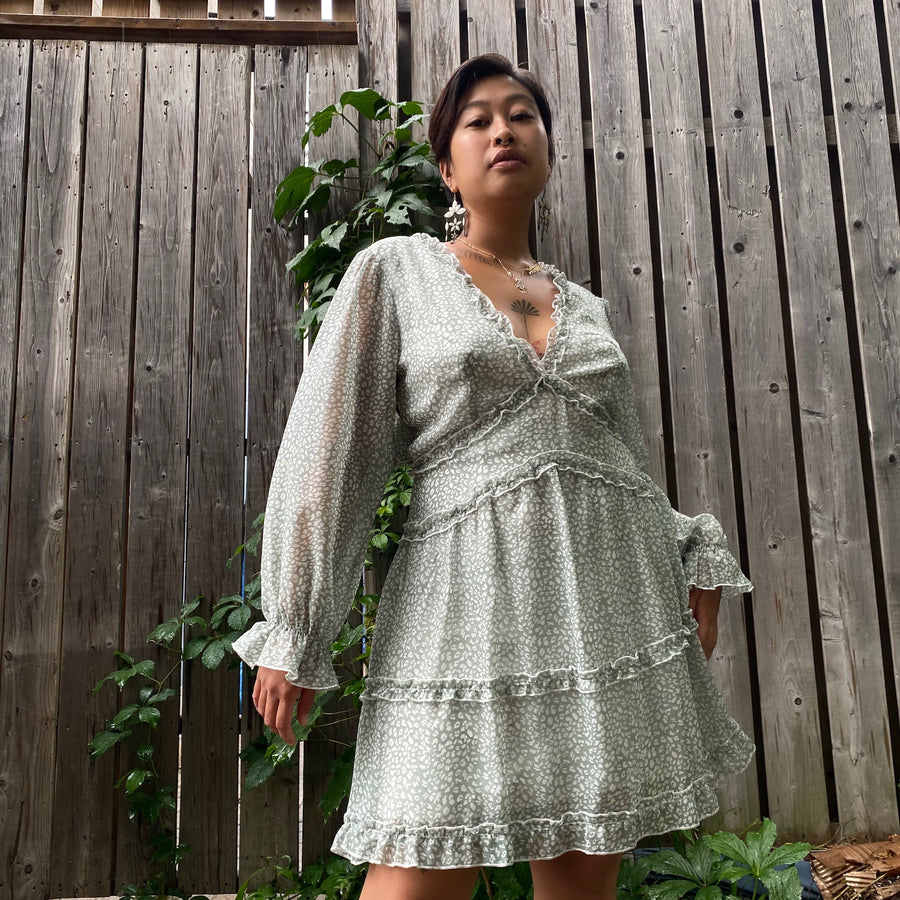 KARRY Backless Floral Dress
