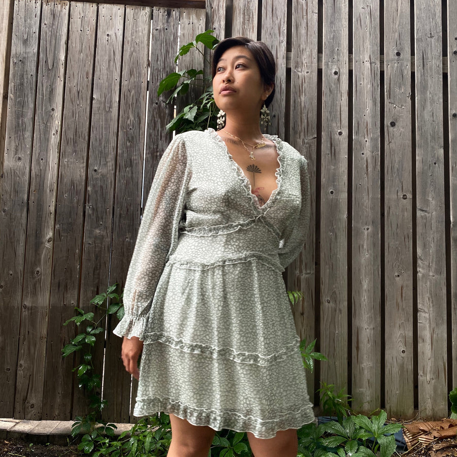 KARRY Backless Floral Dress