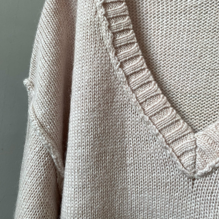 MILANO Deep V Neck Sweater