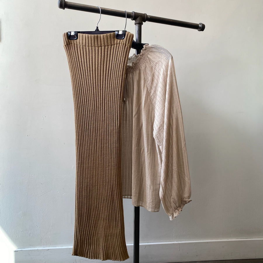 MILANO Ribbed Skirt