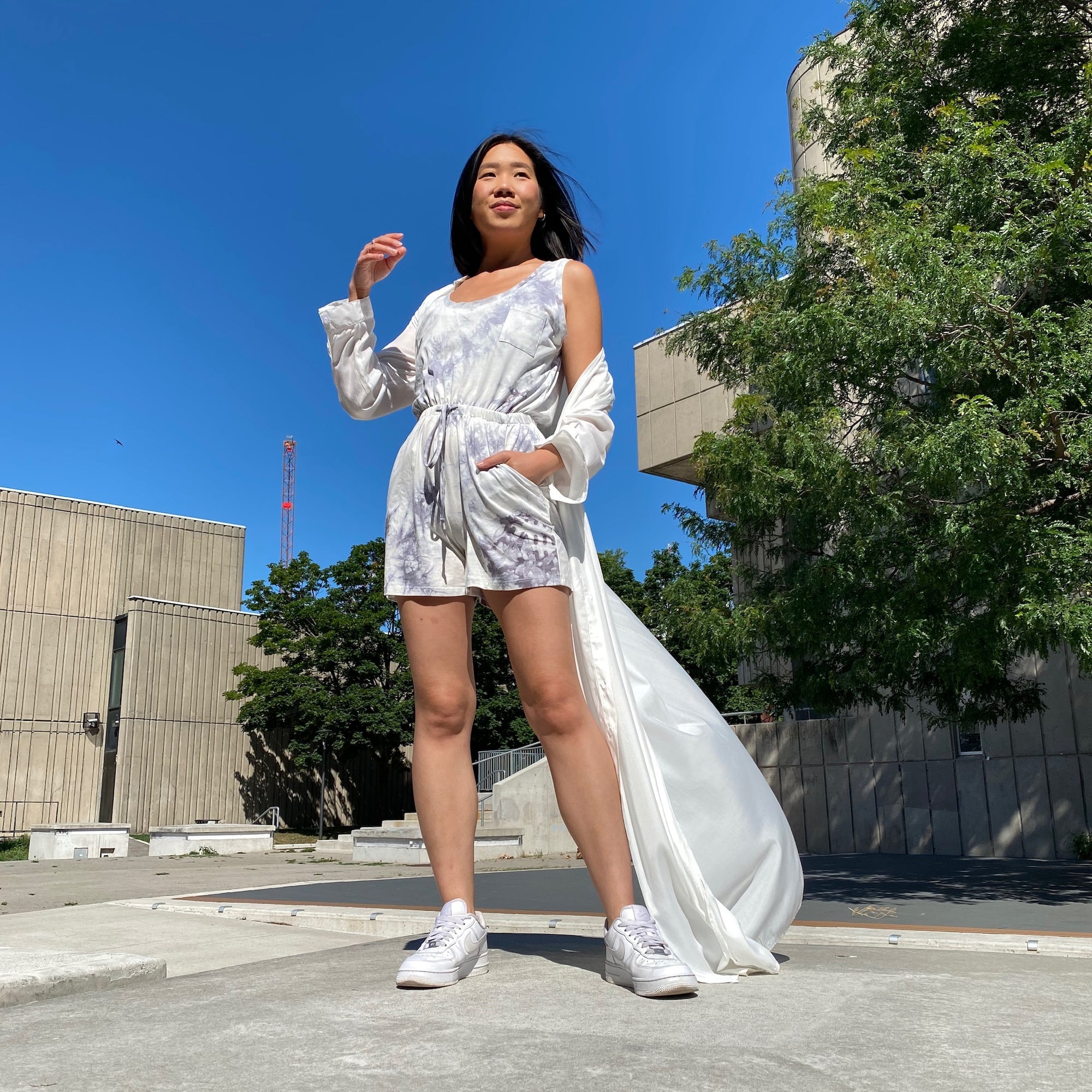 PARADISE Tie Dye Romper