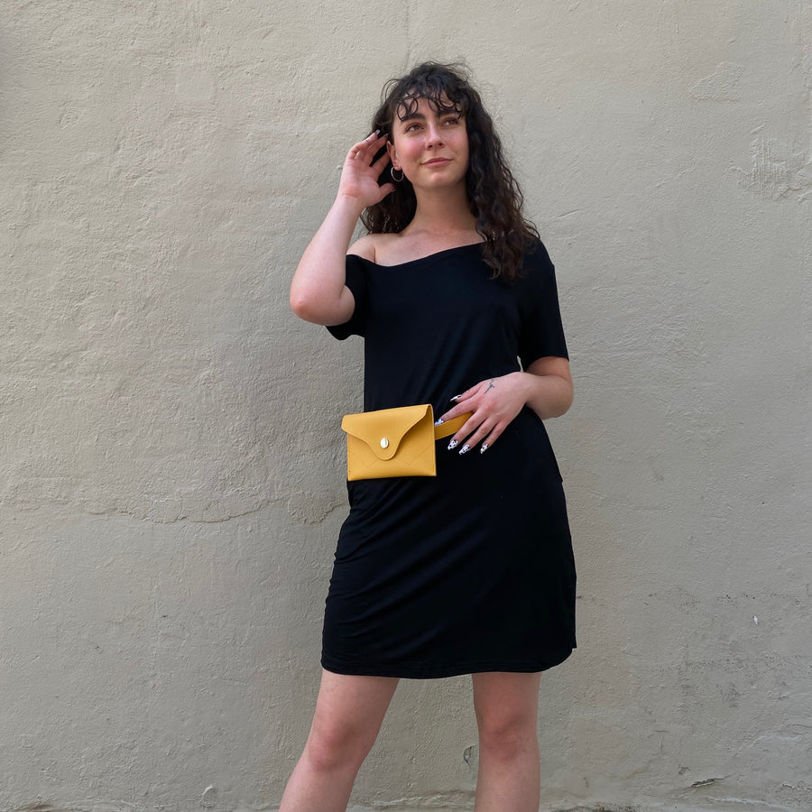 AFINA Short Sleeve Dress