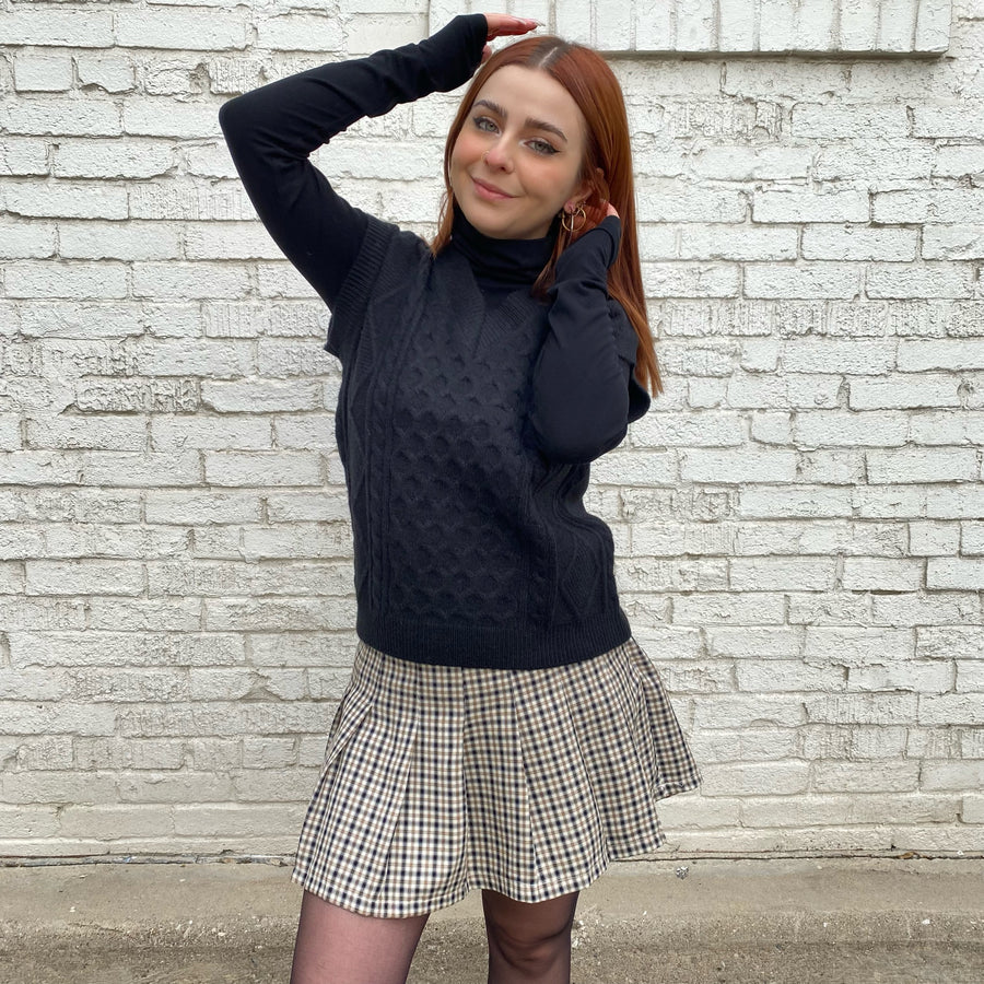RORY Pleated Skirt