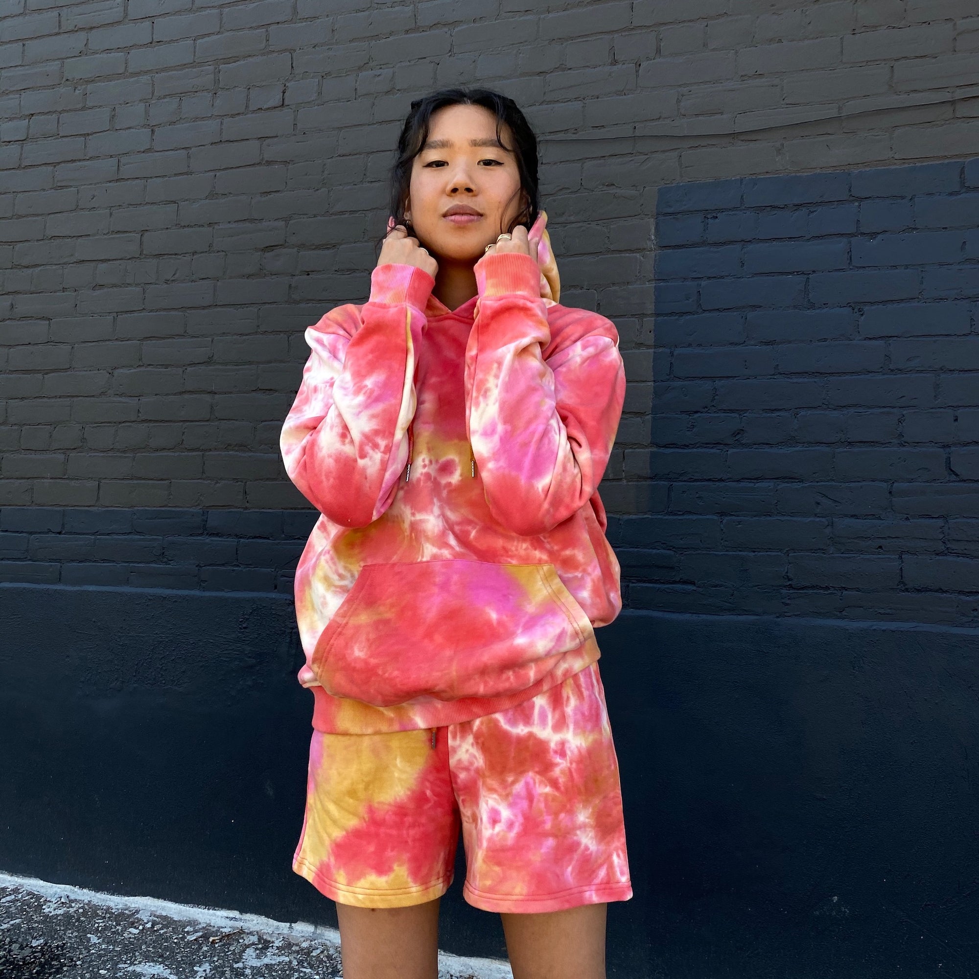 IN MY HOODIE Tie Dye Hoodie