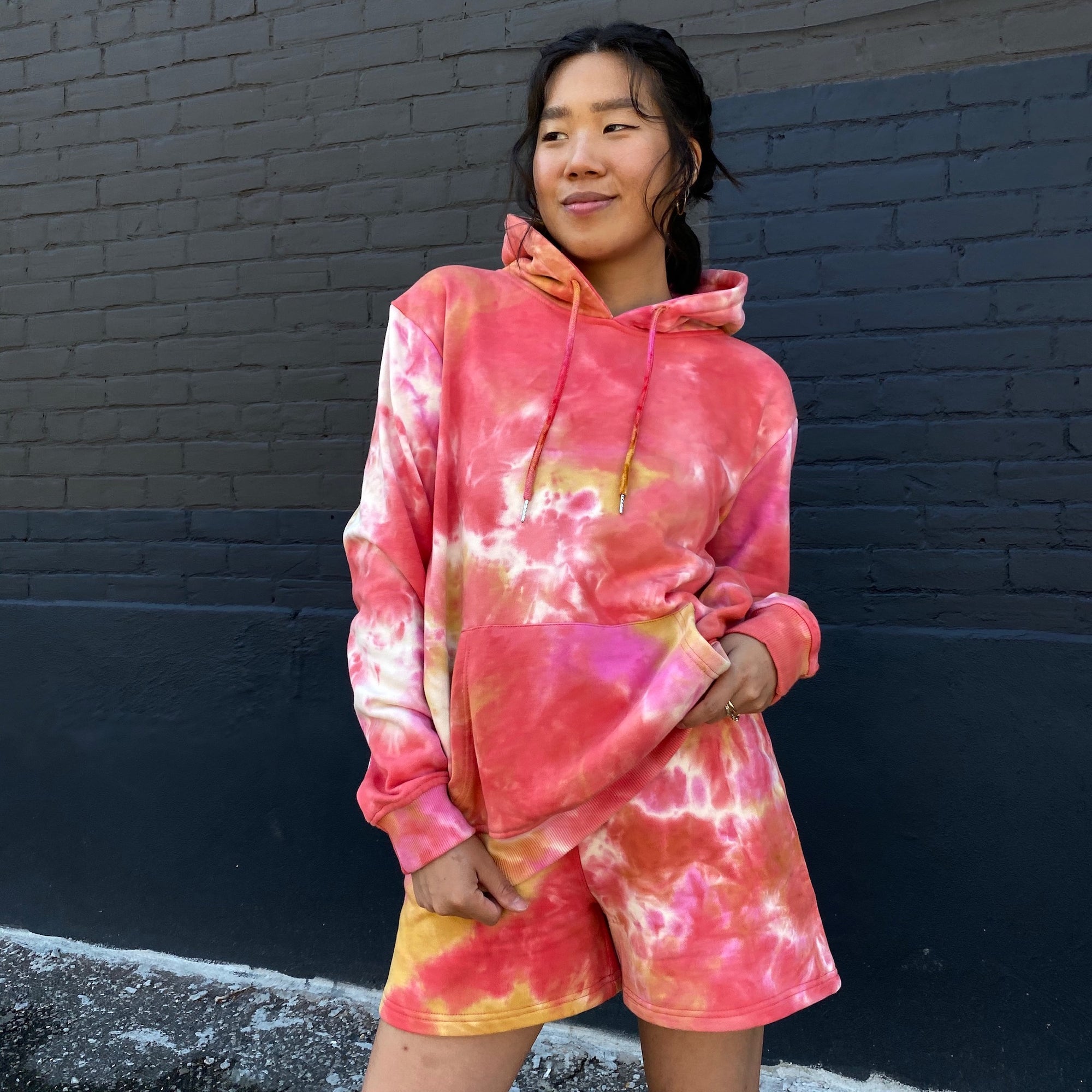 IN MY HOODIE Tie Dye Hoodie