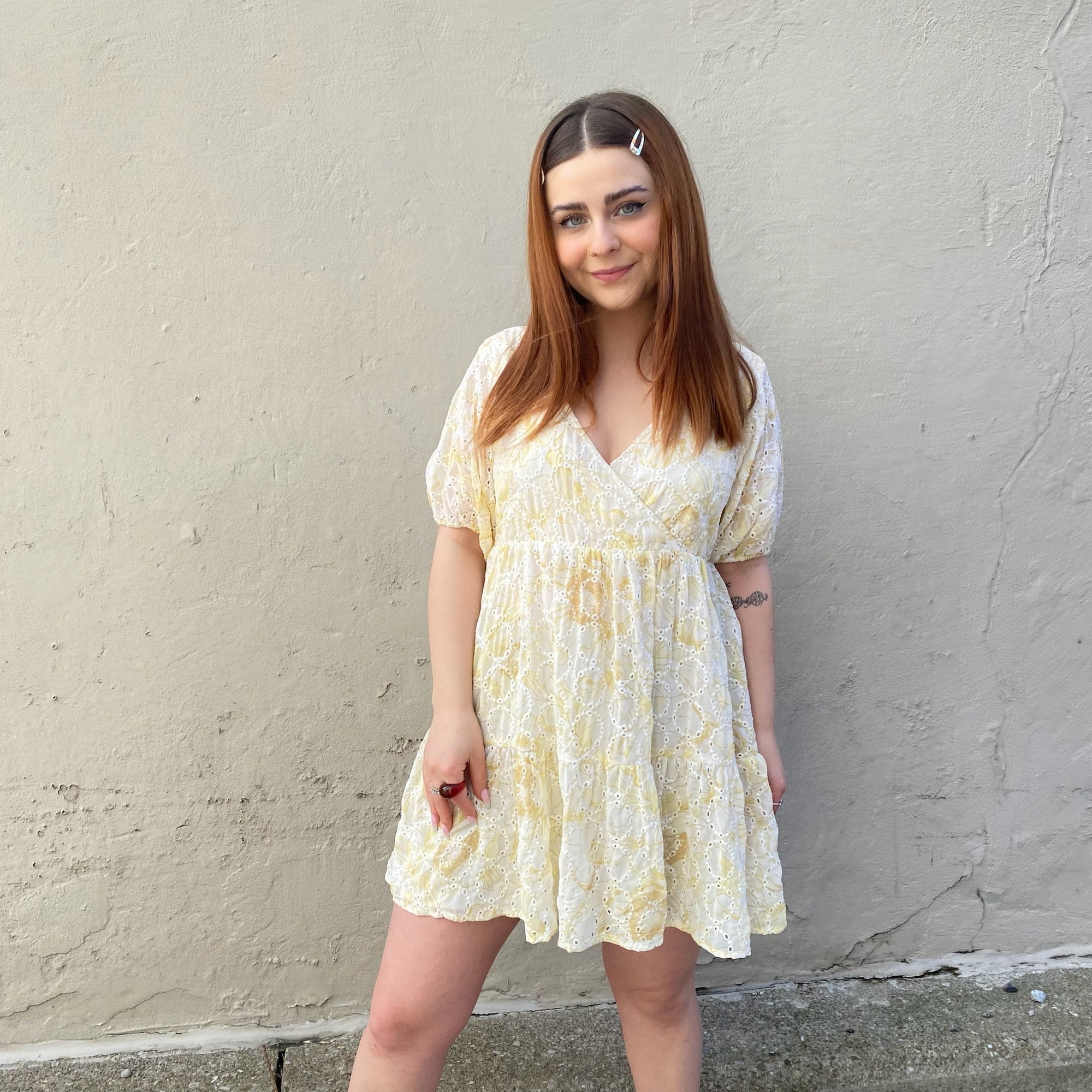 SOLEIL Babydoll Dress