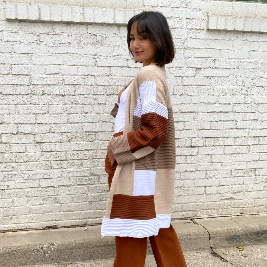 MAGIC Open Colourblock Cardigan