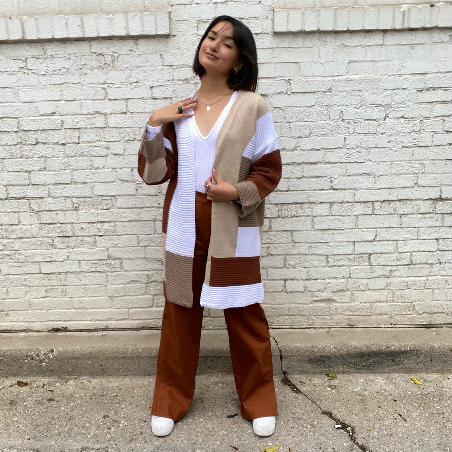 MAGIC Open Colourblock Cardigan