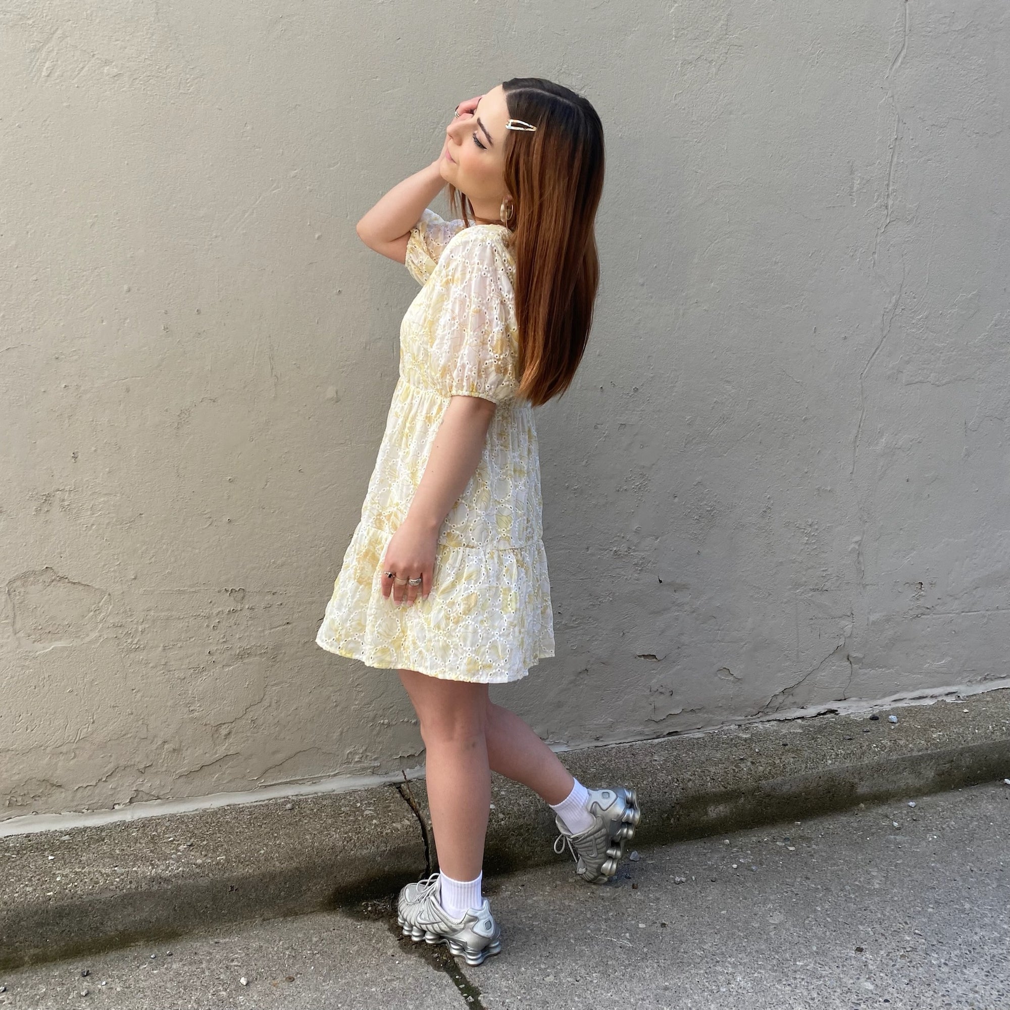 SOLEIL Babydoll Dress