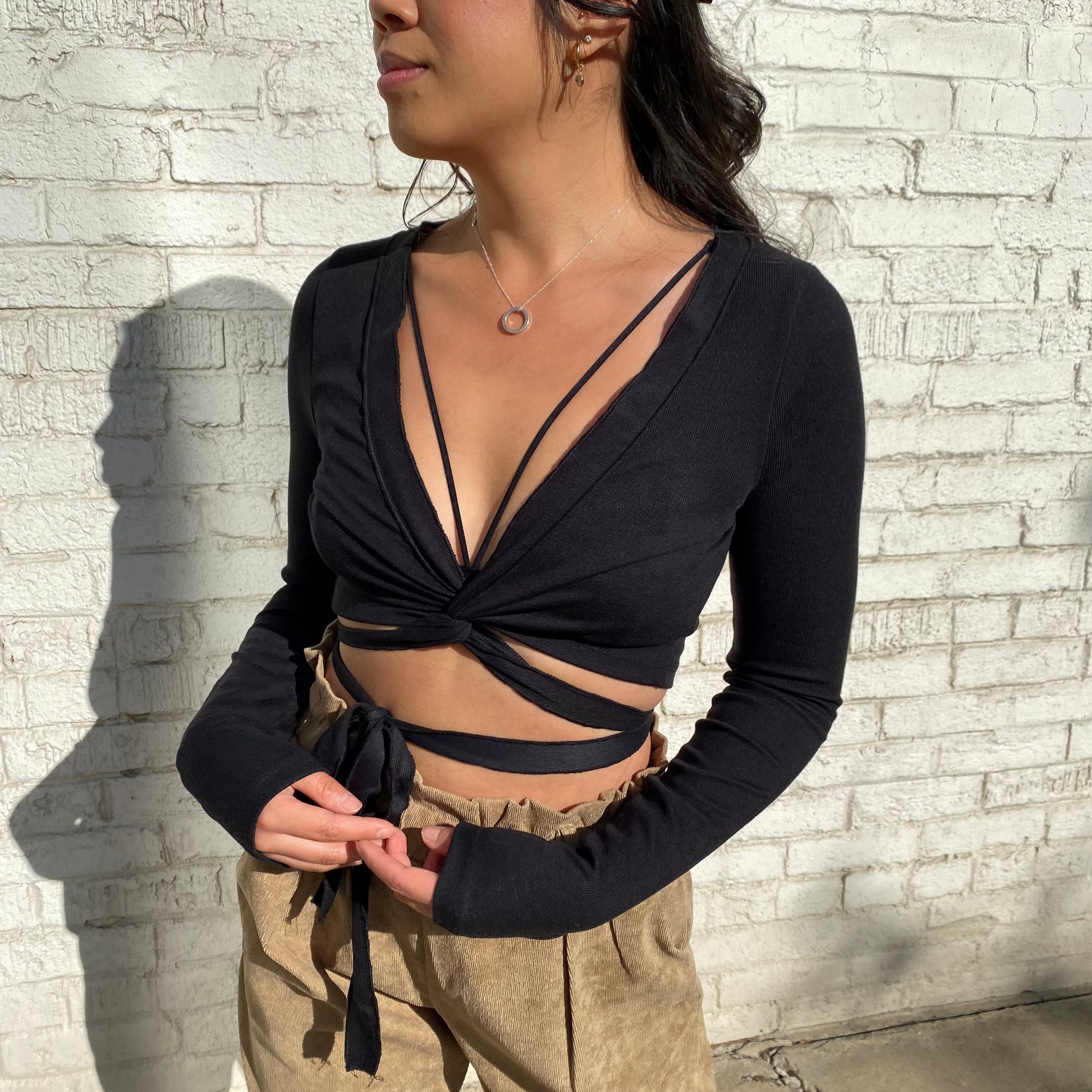 HAYES Wrap Top
