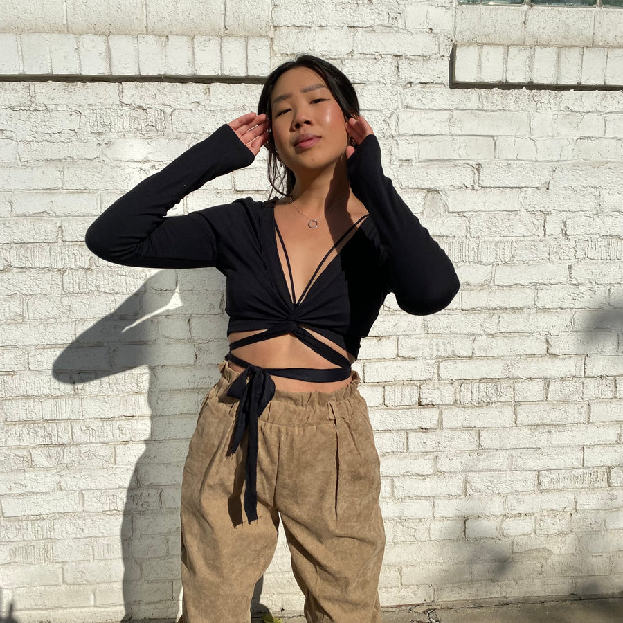 HAYES Wrap Top