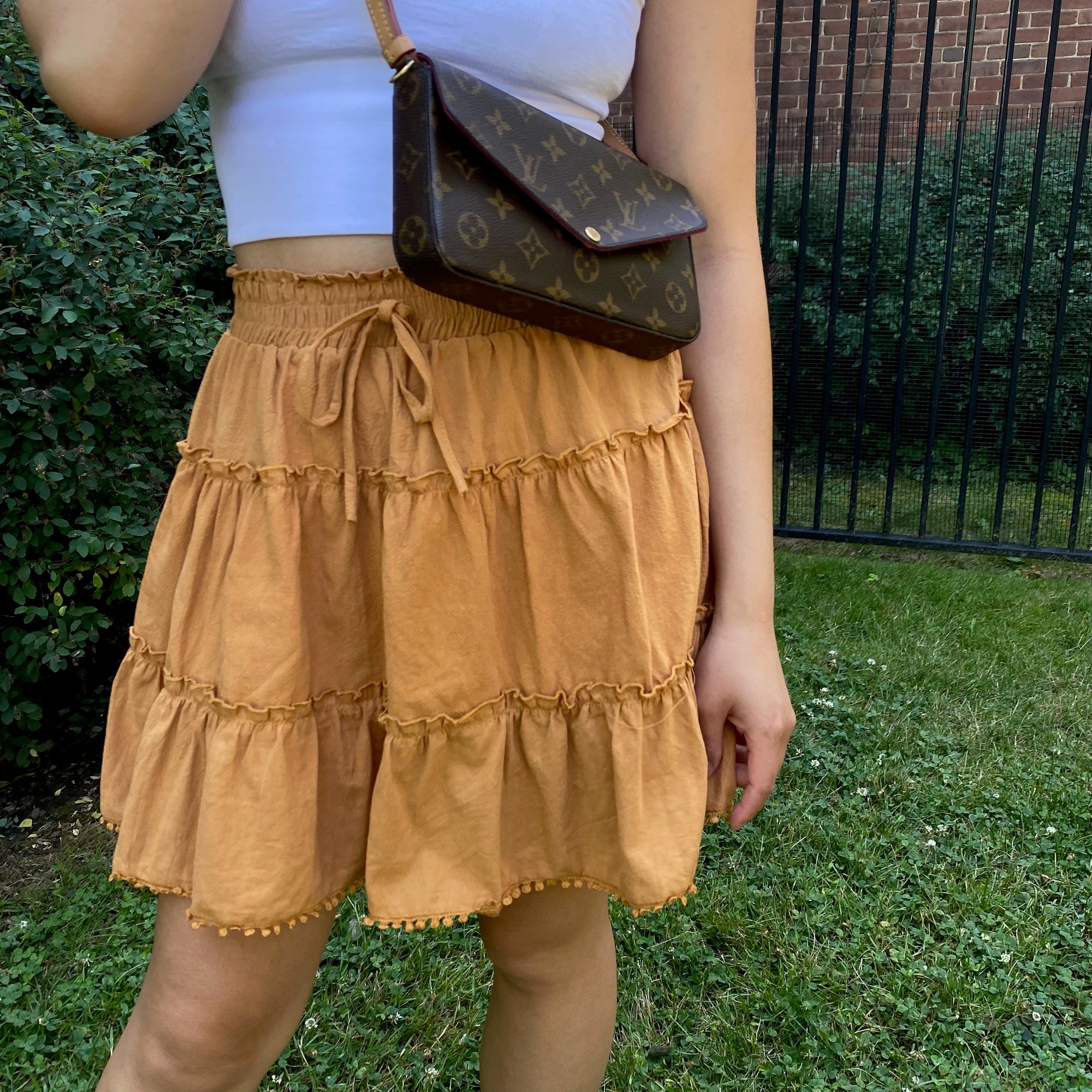 DAISY Ruffle Mini Skirt