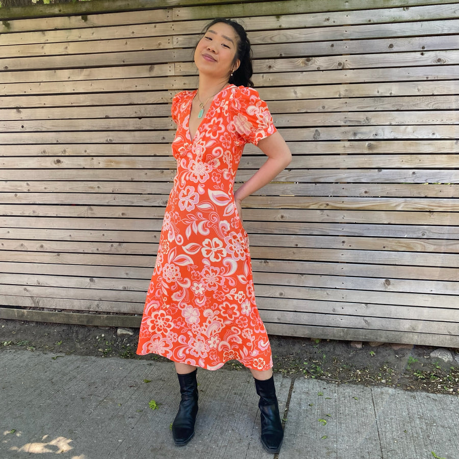 GABRIELLE Floral Dress
