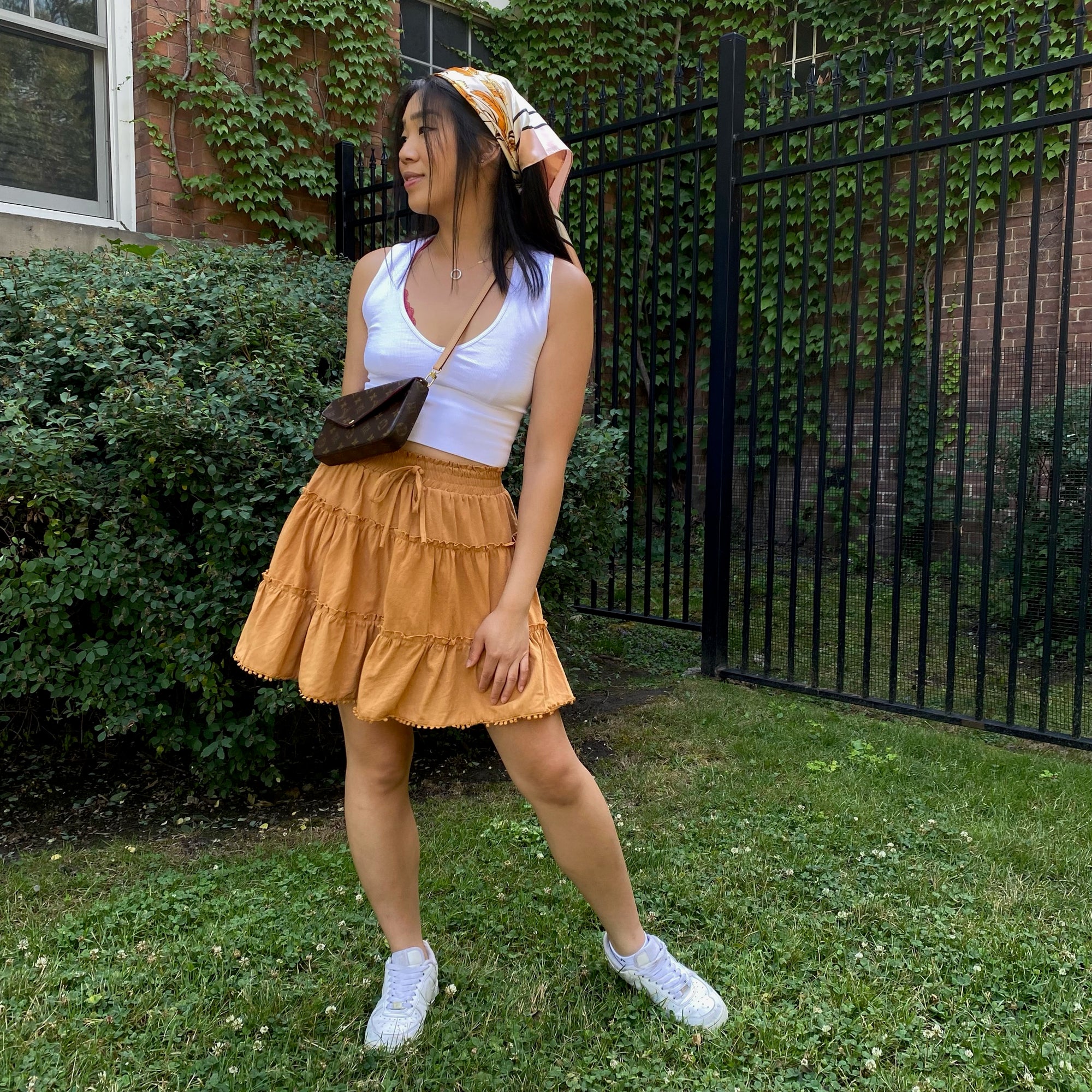 DAISY Ruffle Mini Skirt
